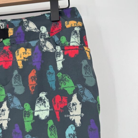 Pearl Izumi Women's Summit Shorts cycling biking recreational bird print graphic - Picture 4 of 12